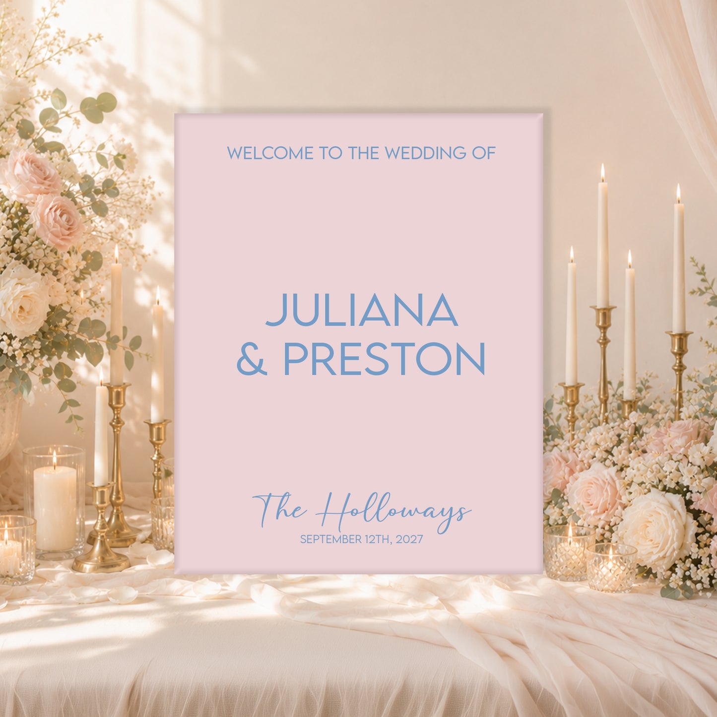 Wedding Welcome Sign | Blair V4