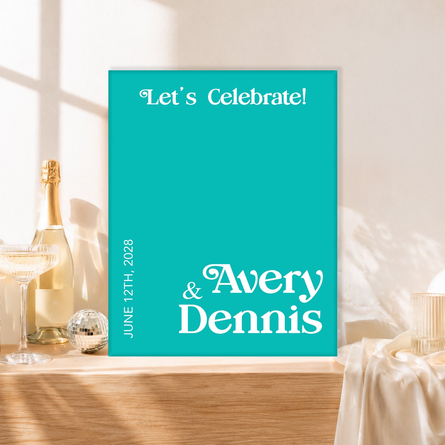 Wedding Welcome Sign | Audrey V4