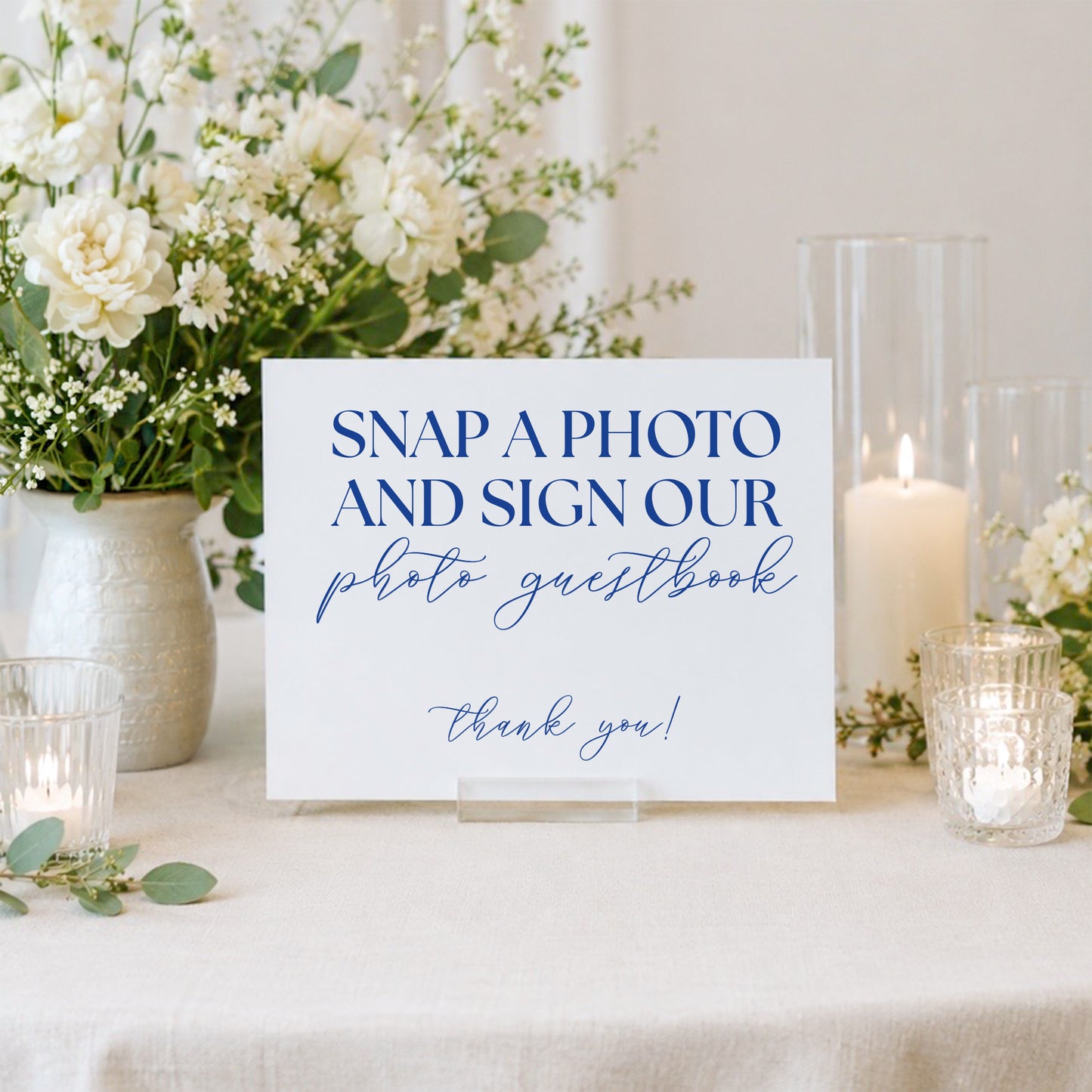 Wedding Photo Guestbook Sign 3 | Marina Collection