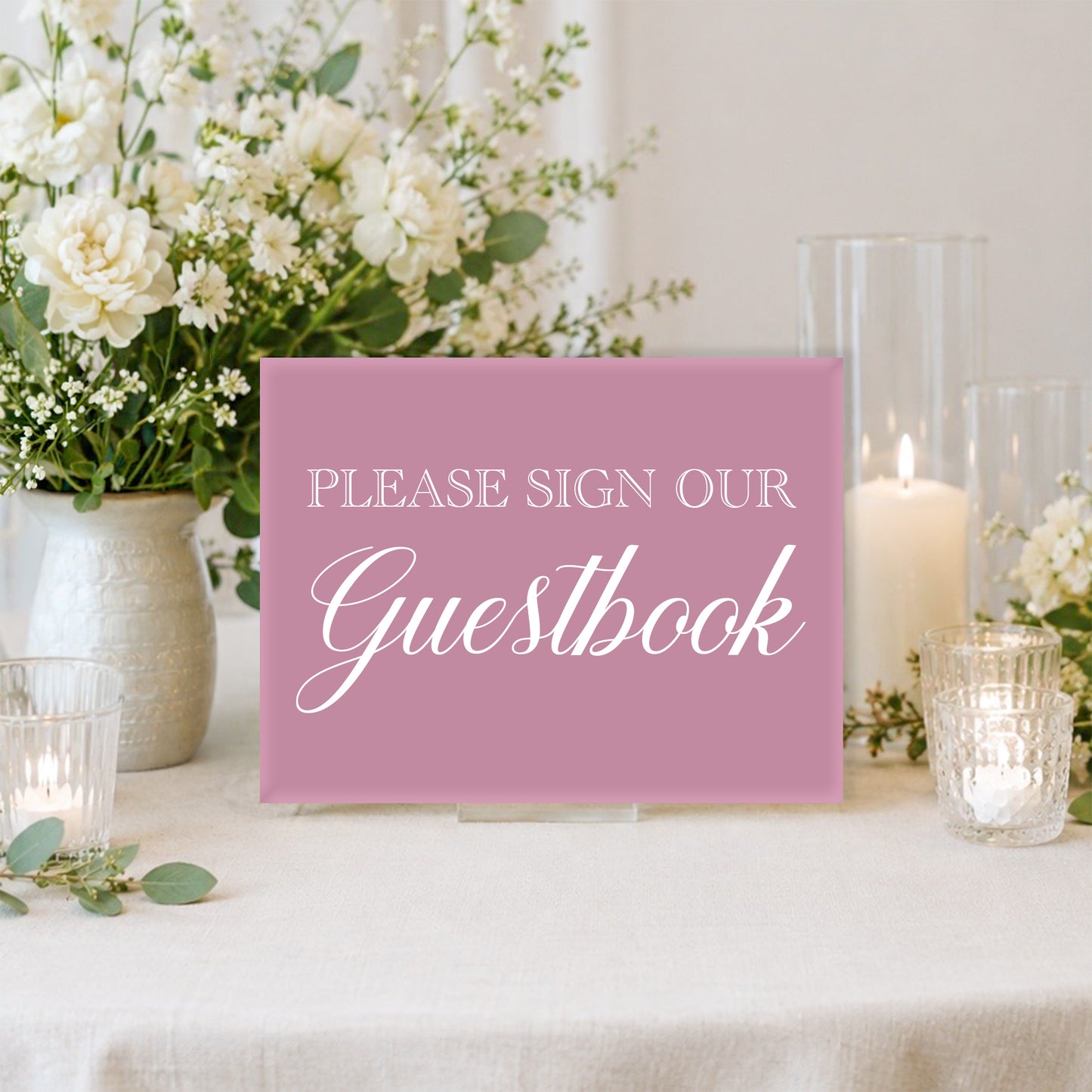Wedding Guestbook Sign 1 | Caroline Collection