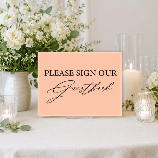 Wedding Guestbook Sign 1 | Grace Collection