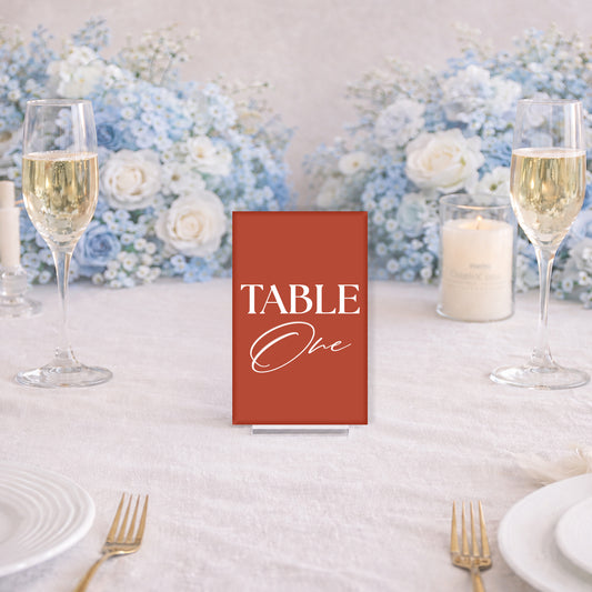 Table Numbers | Grace Collection