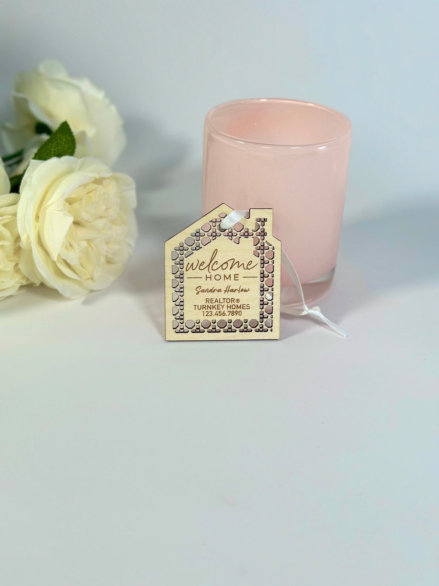 Welcome Home Realtor Gift Tag / Ornament - Personalized