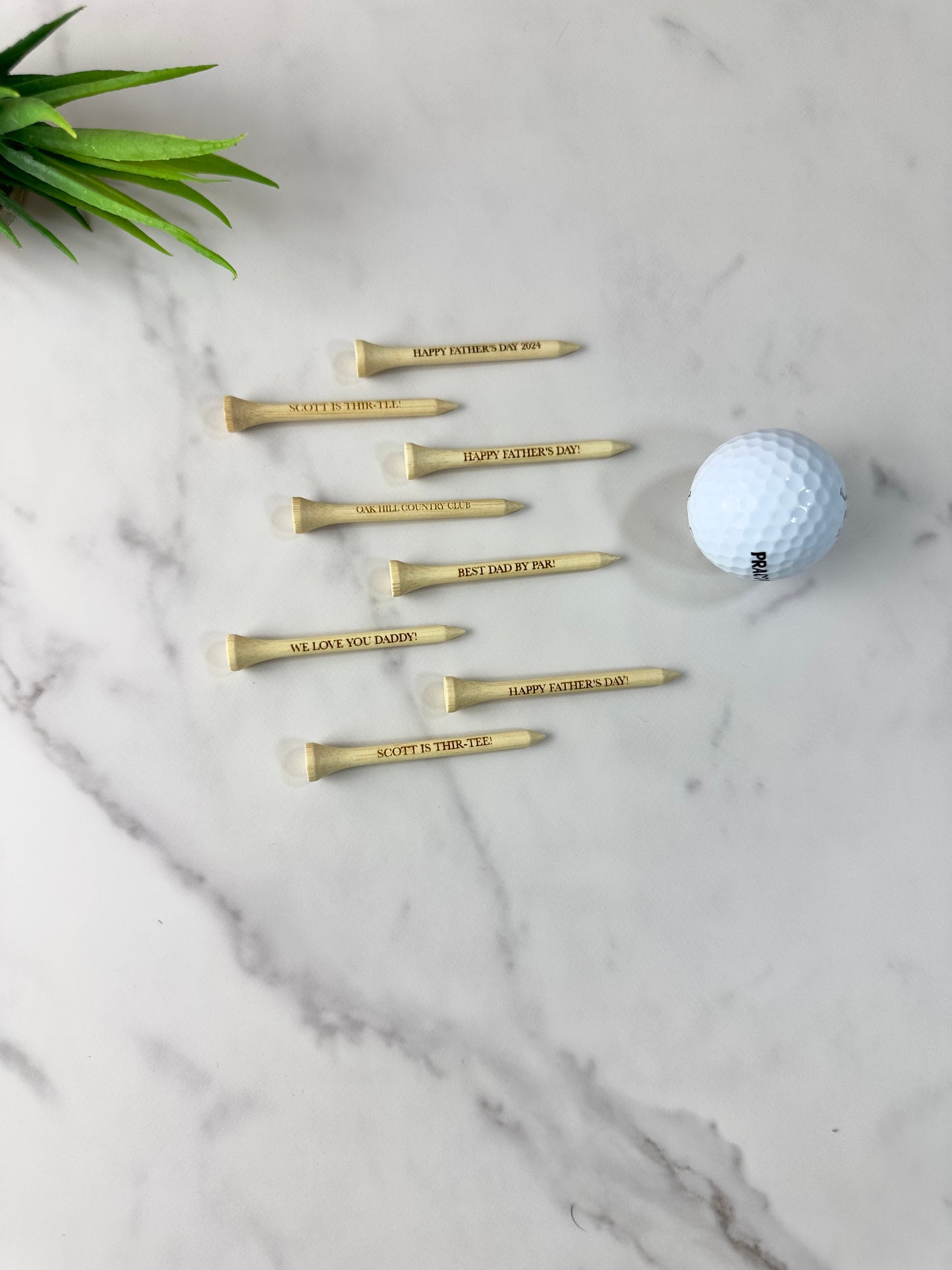 Personalized Golf Tees
