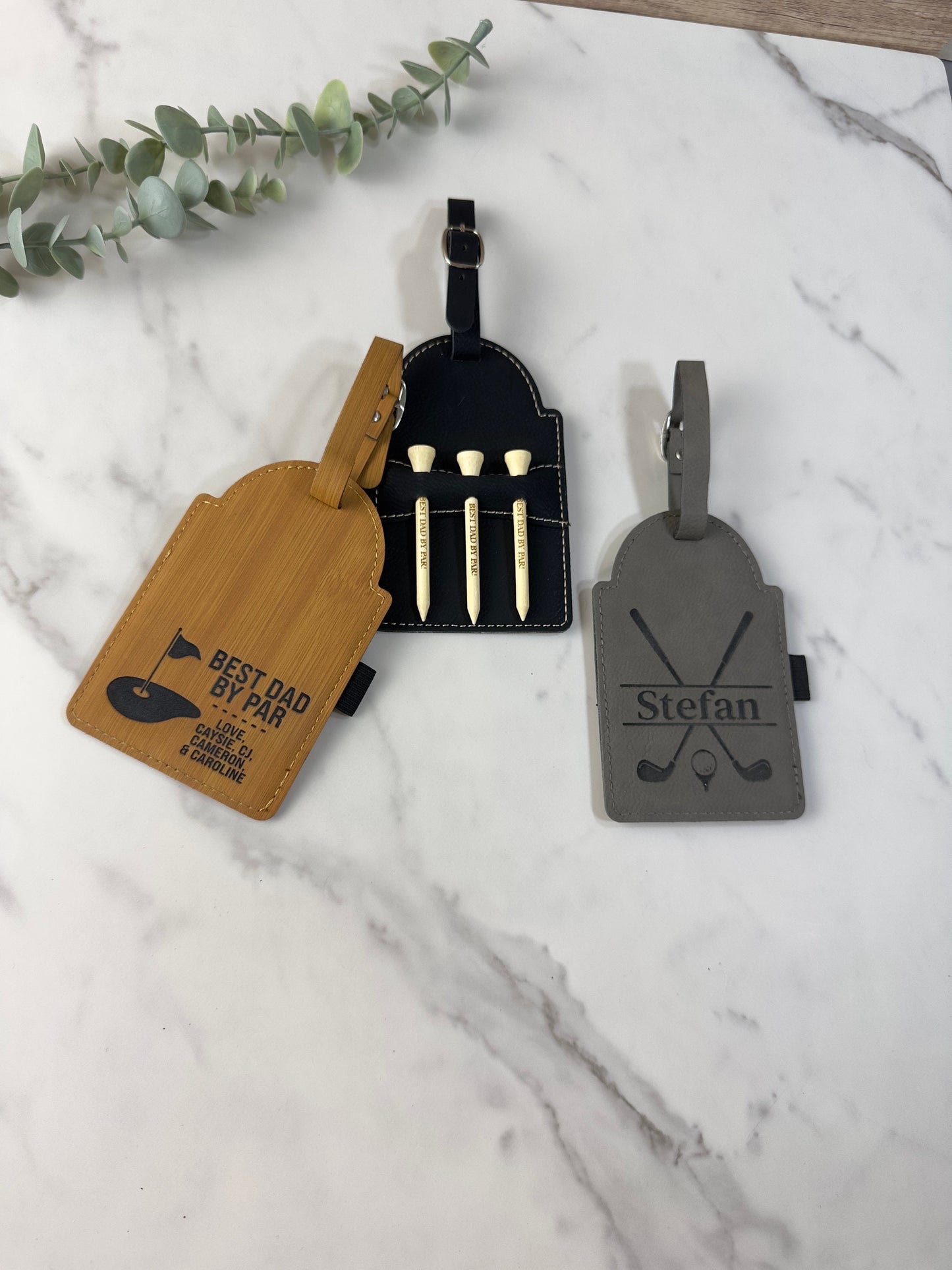 Custom Golf Tee Holder Tag