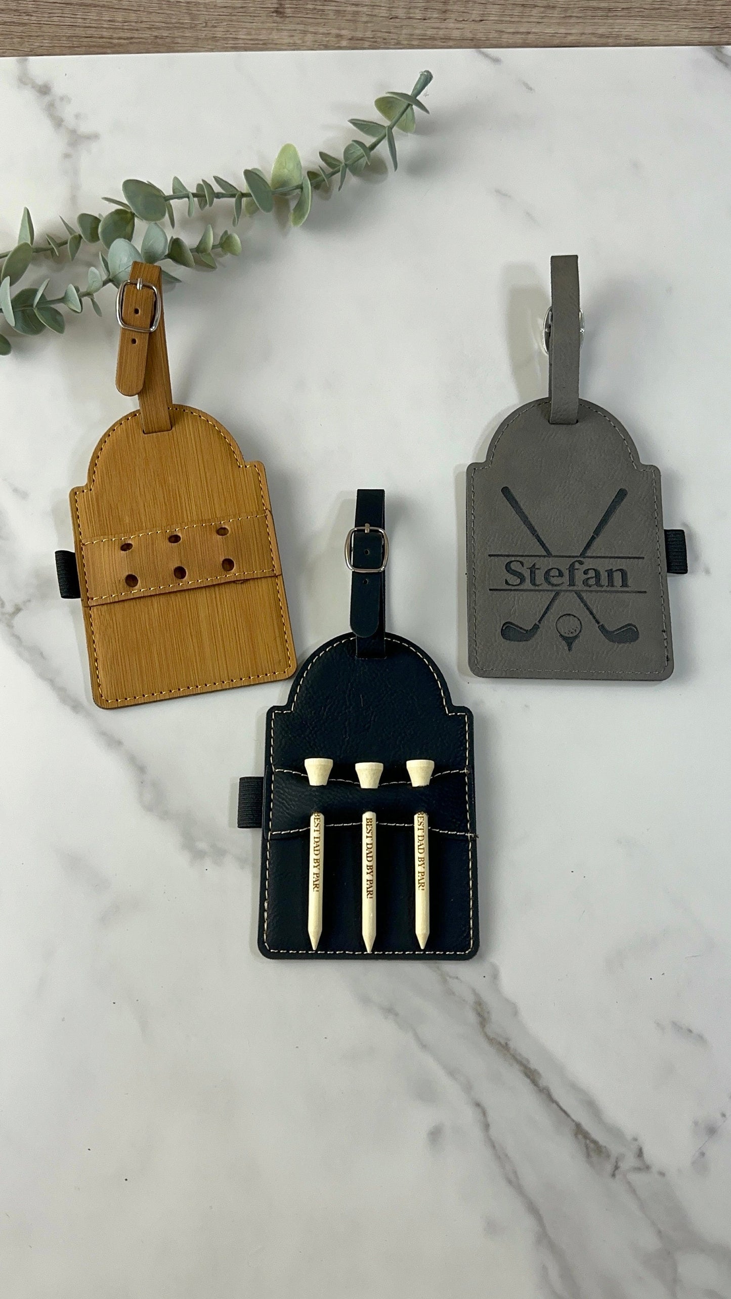 Custom Golf Tee Holder Tag