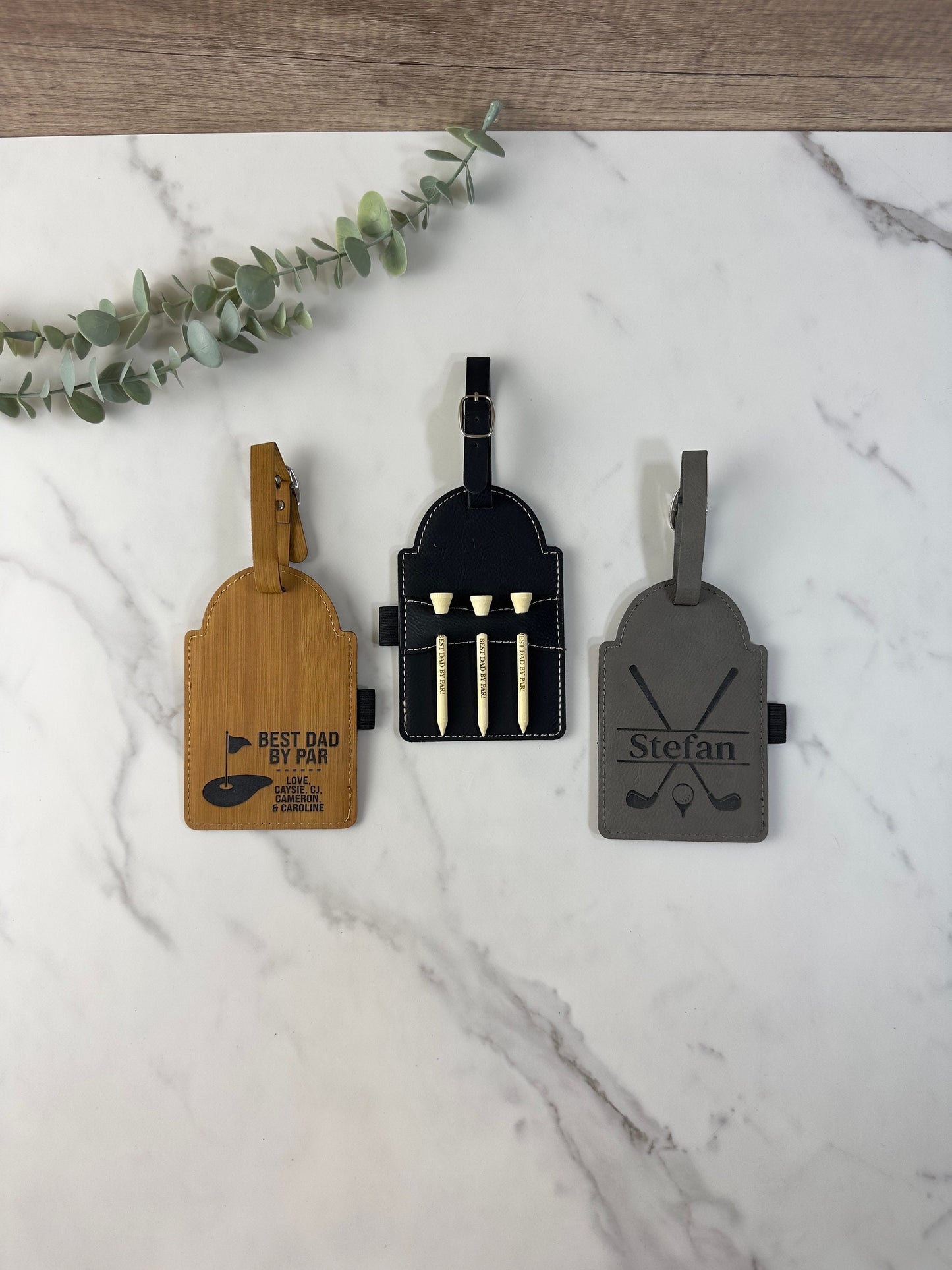 Custom Golf Tee Holder Tag