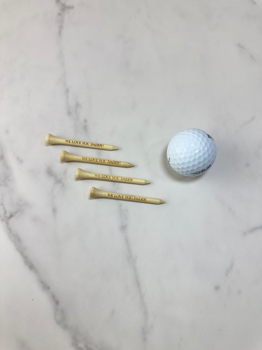 Father's Day Golf Tees - Personalized
