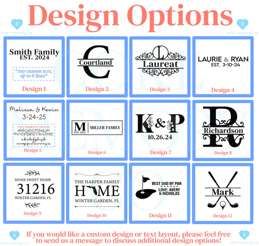 Personalized Slate Coaster