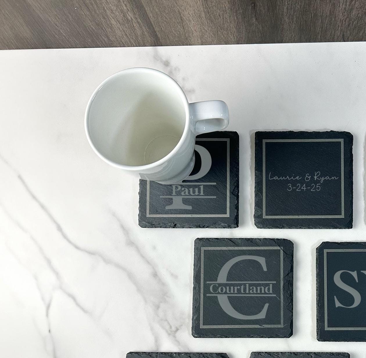 Custom Slate Coasters