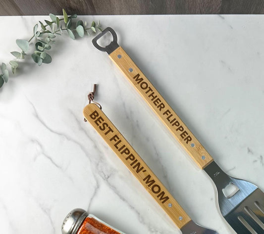 Personalized Spatula Barbeque Tool, Grill Master Mother's Day Gift