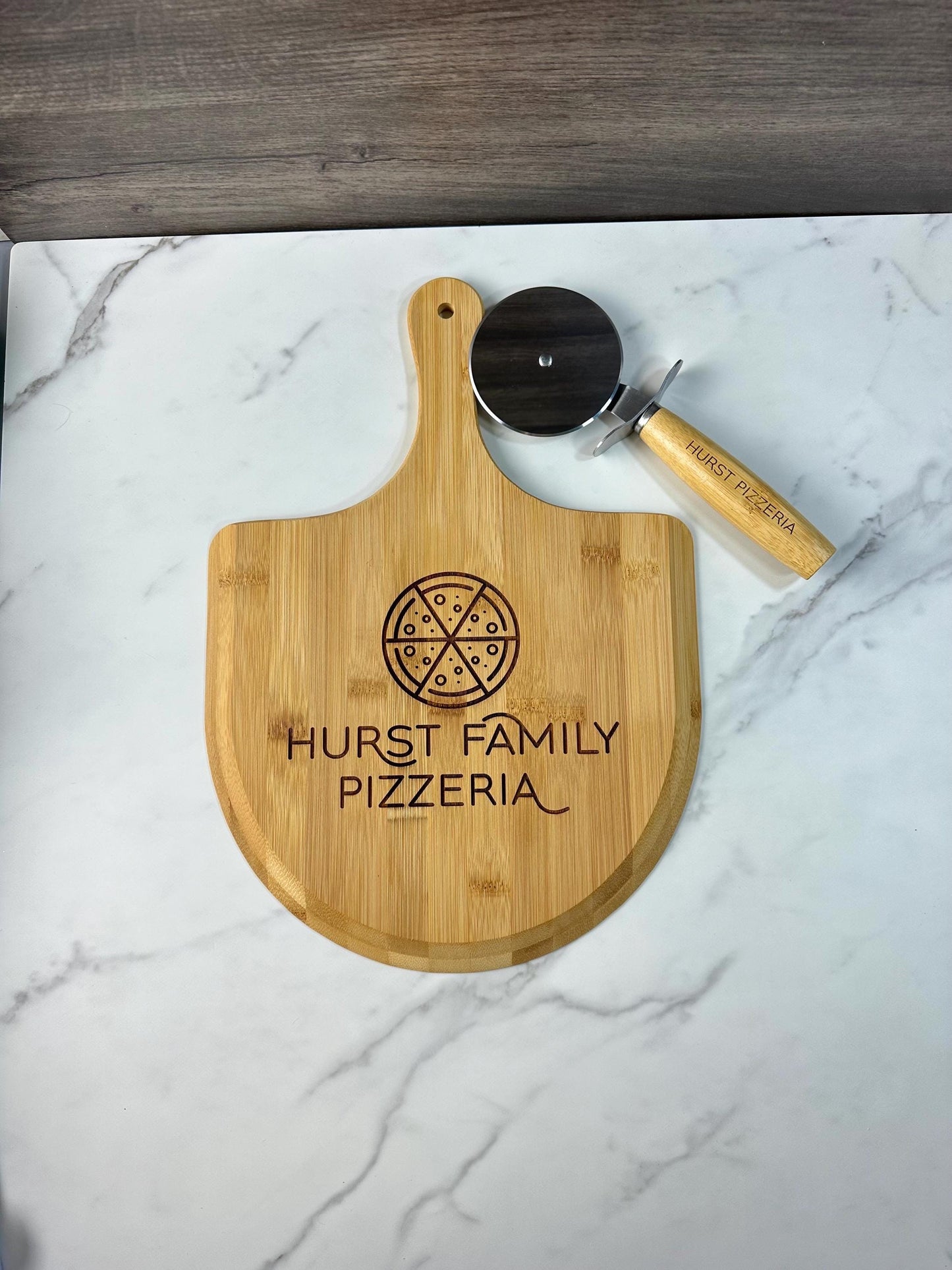 Custom Family Pizza Paddle