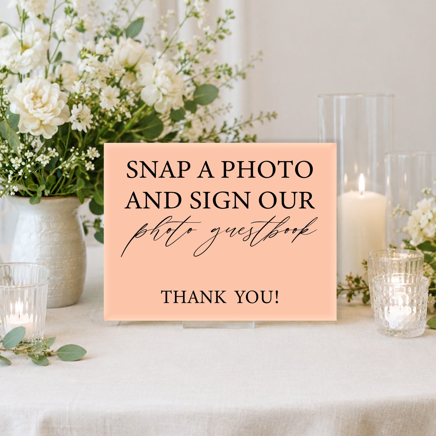 Wedding Photo Guestbook Sign 1 | Grace Collection