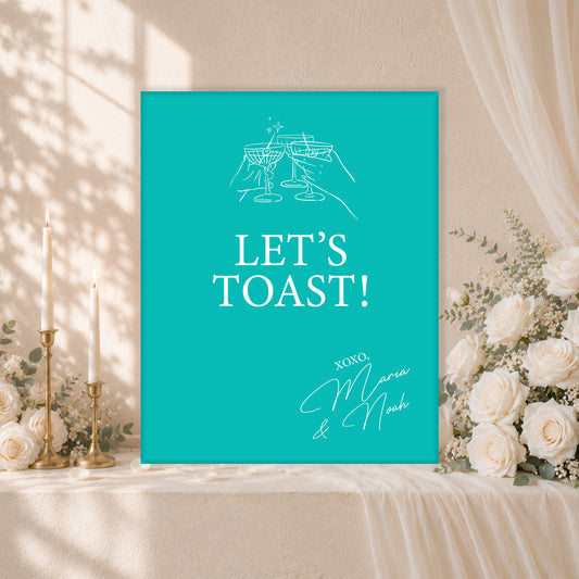 Wedding Welcome Sign | Luna V6