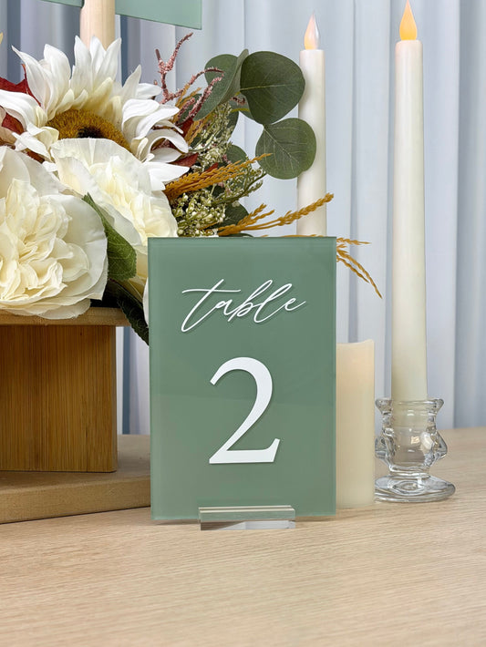 Table Numbers | Grace Collection