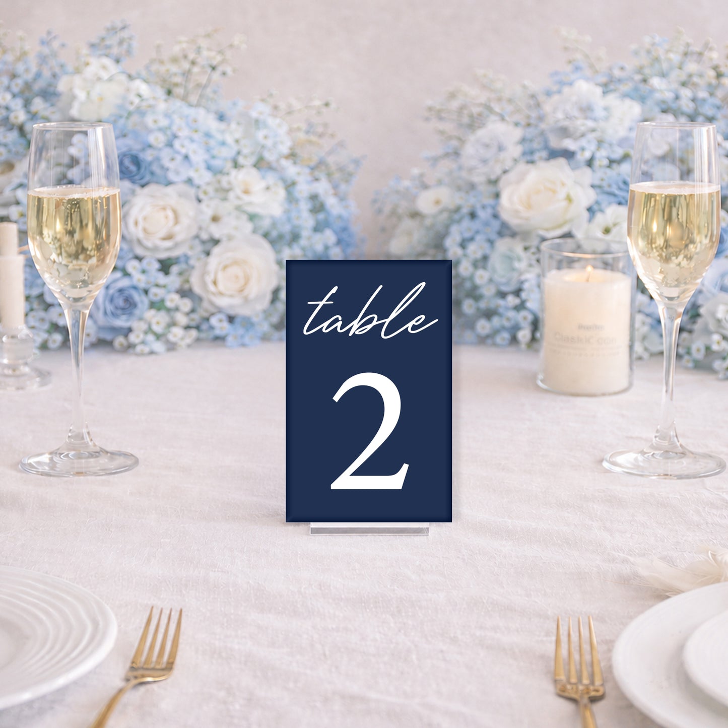 Table Numbers | Luna Collection