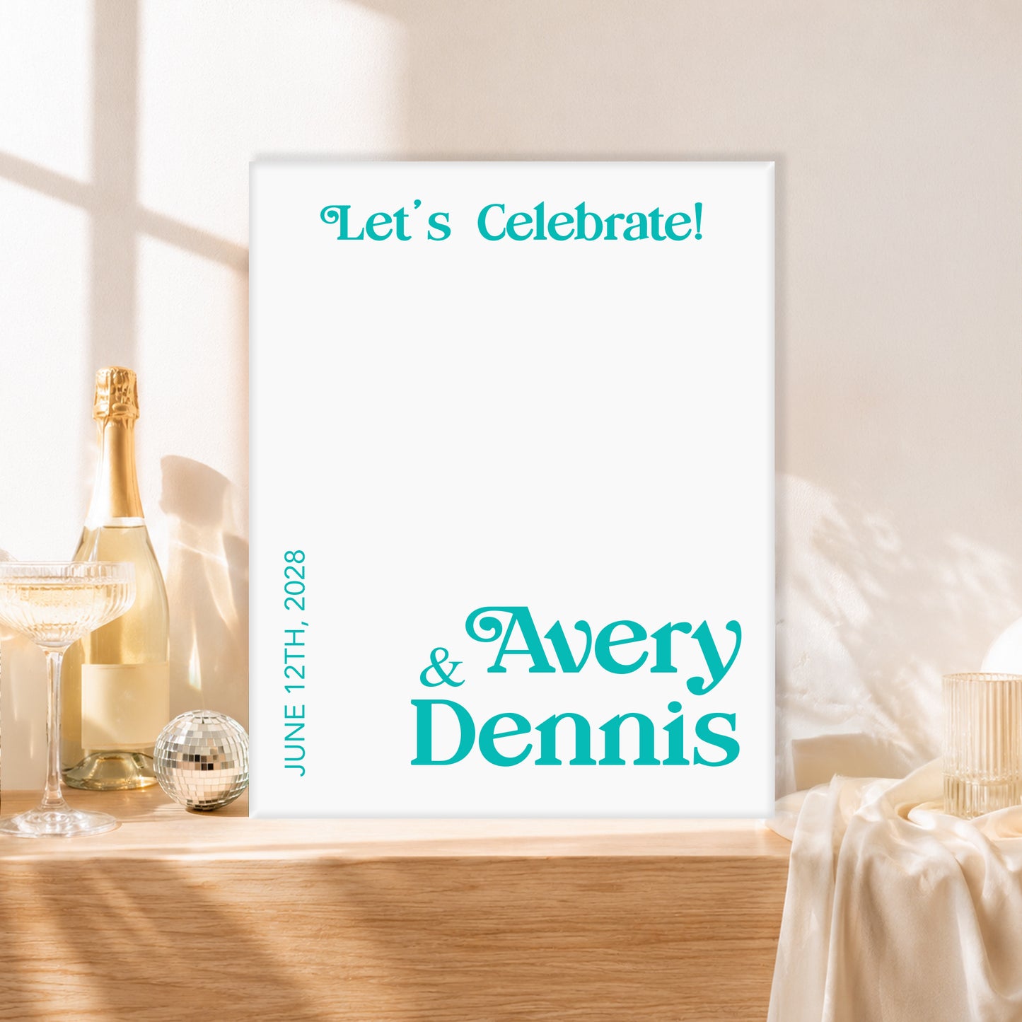 Wedding Welcome Sign | Audrey V4