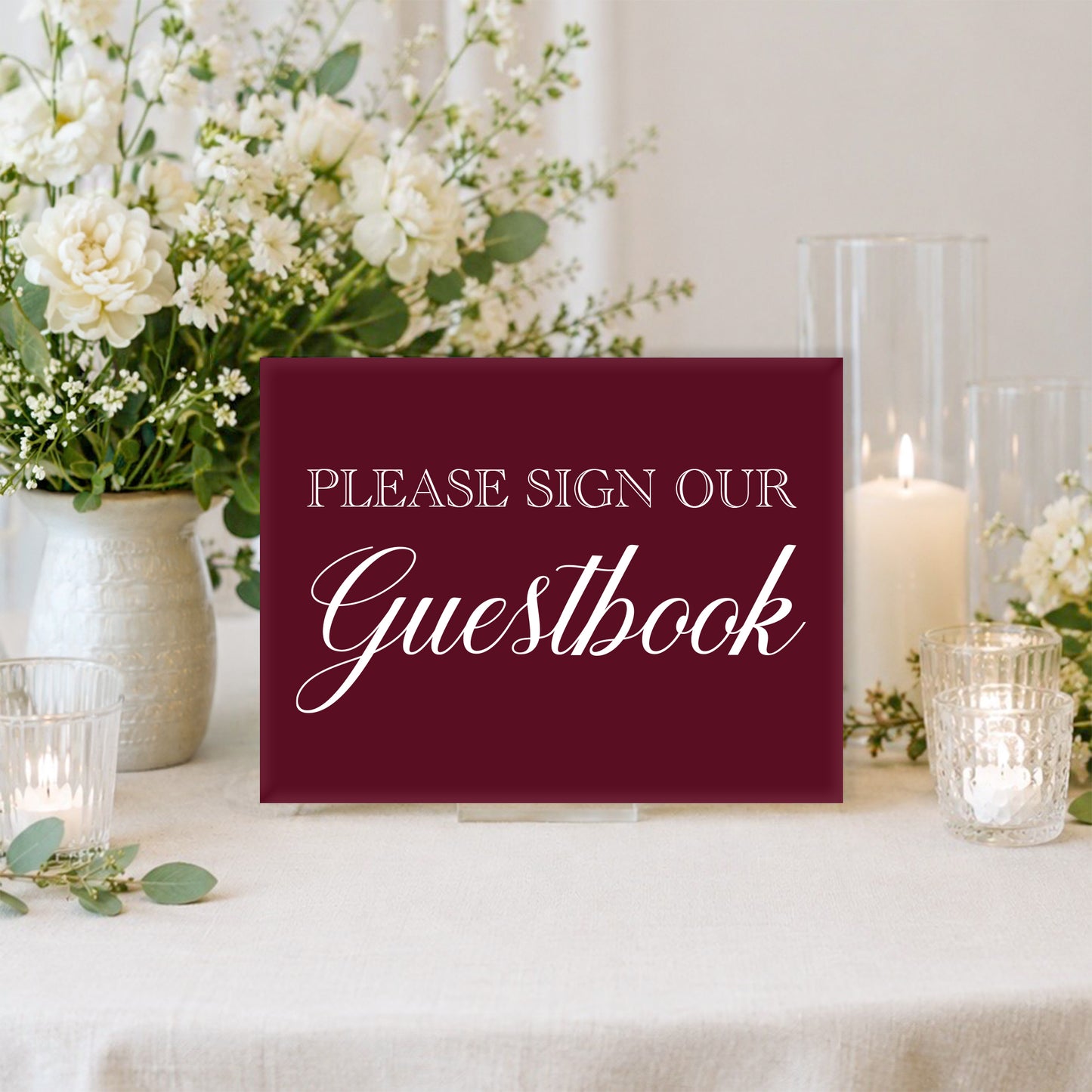 Wedding Guestbook Sign 1 | Caroline Collection