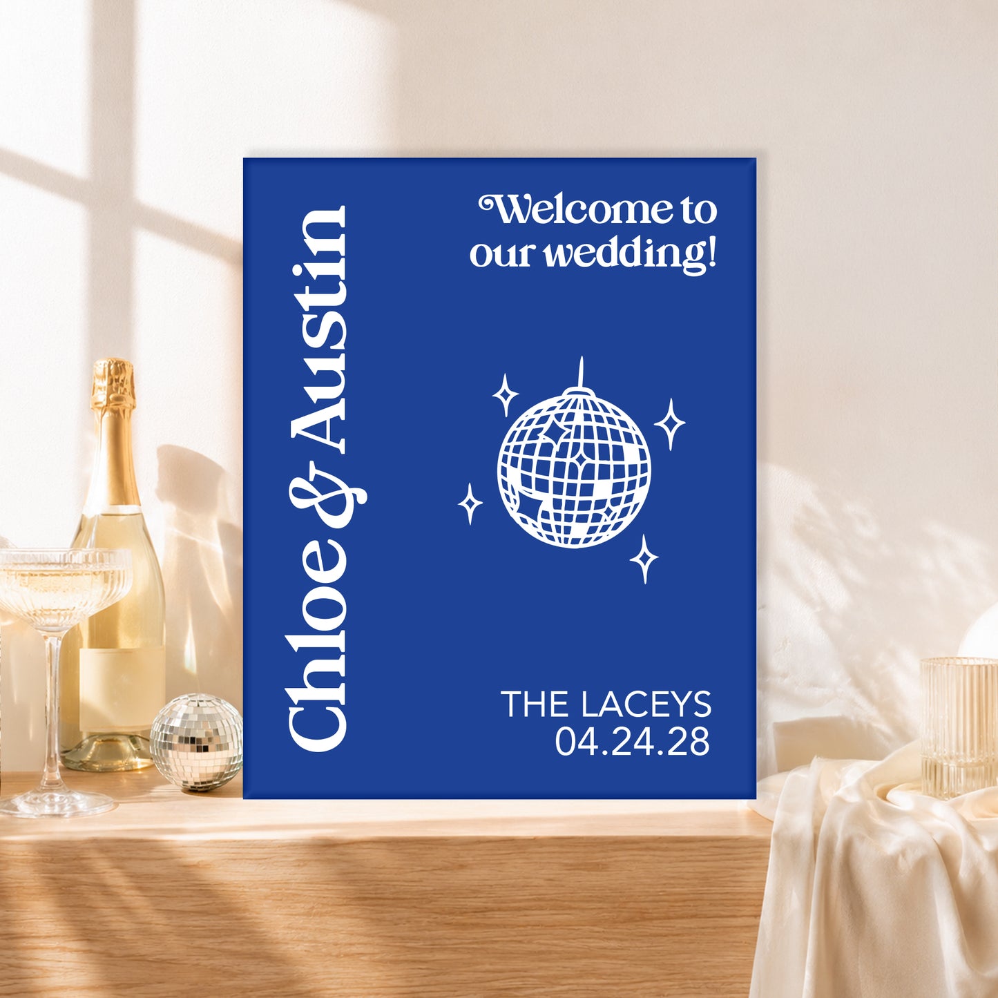 Wedding Welcome Sign | Audrey V5