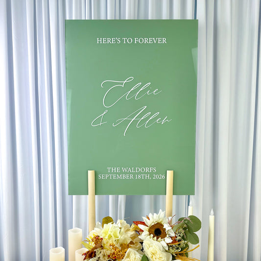 Wedding Welcome Sign | Grace V1
