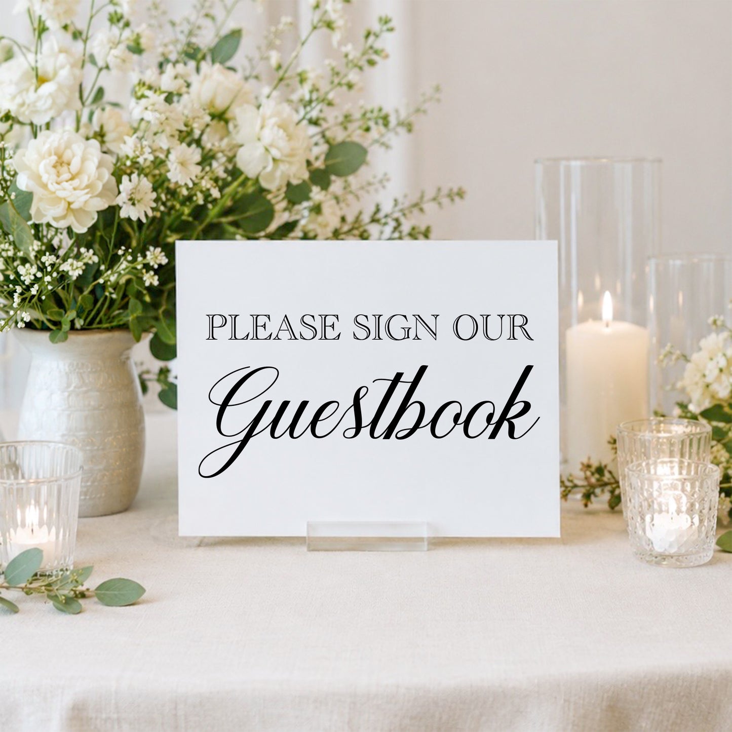 Wedding Guestbook Sign 1 | Caroline Collection