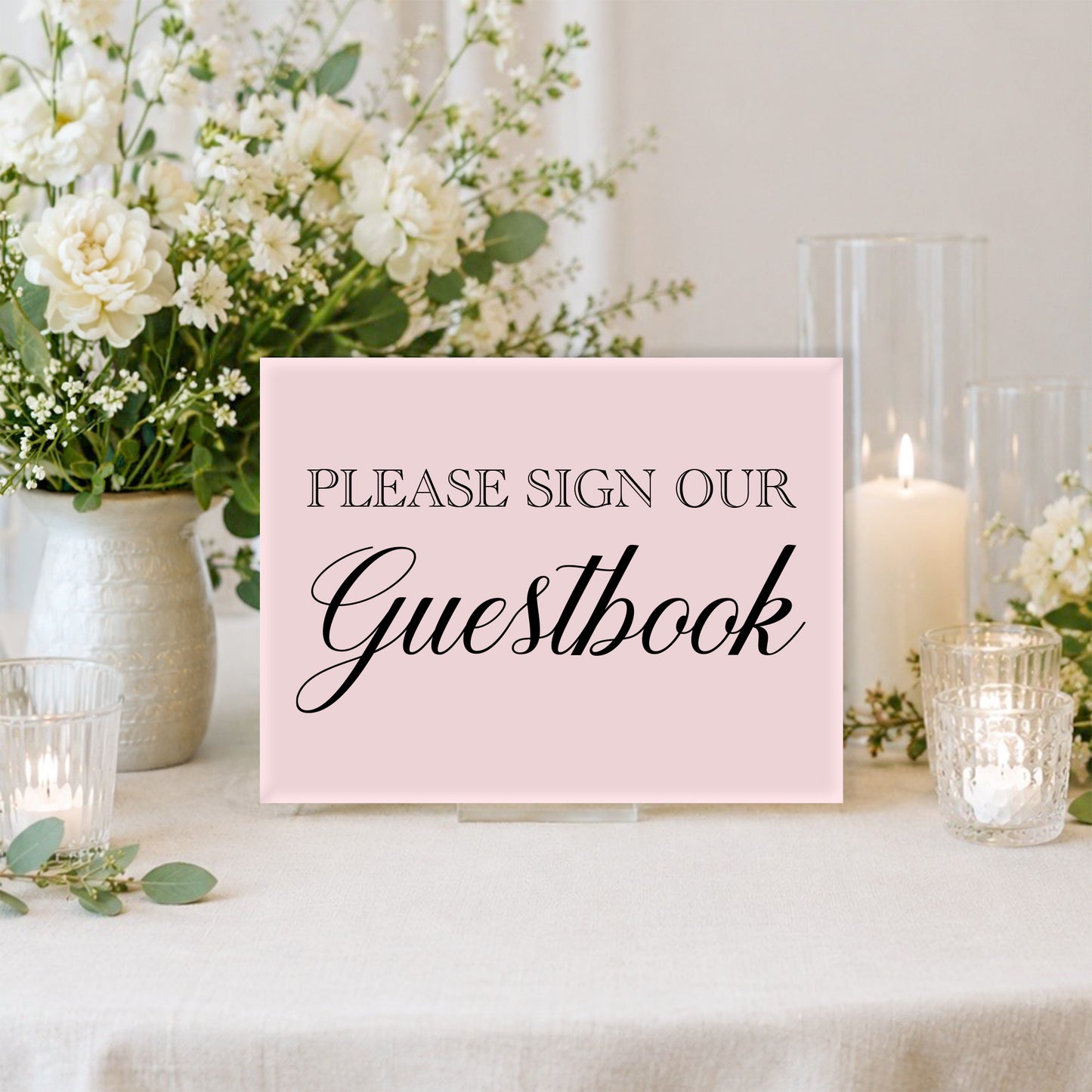 Wedding Guestbook Sign 1 | Caroline Collection