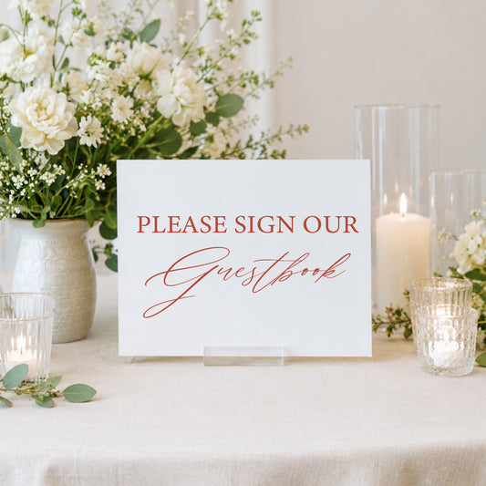 Wedding Guestbook Sign 1 | Grace Collection