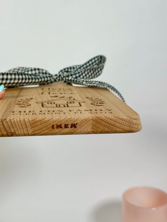Home Sweet Home Display Cutting Board - Personalized