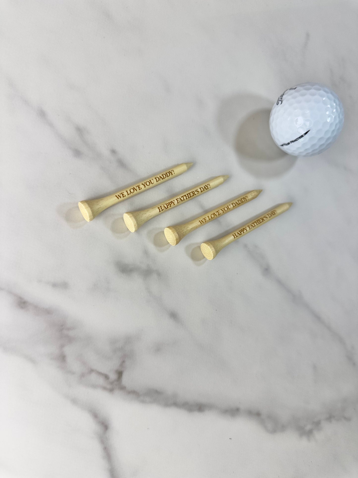 Father's Day Golf Tees Customized