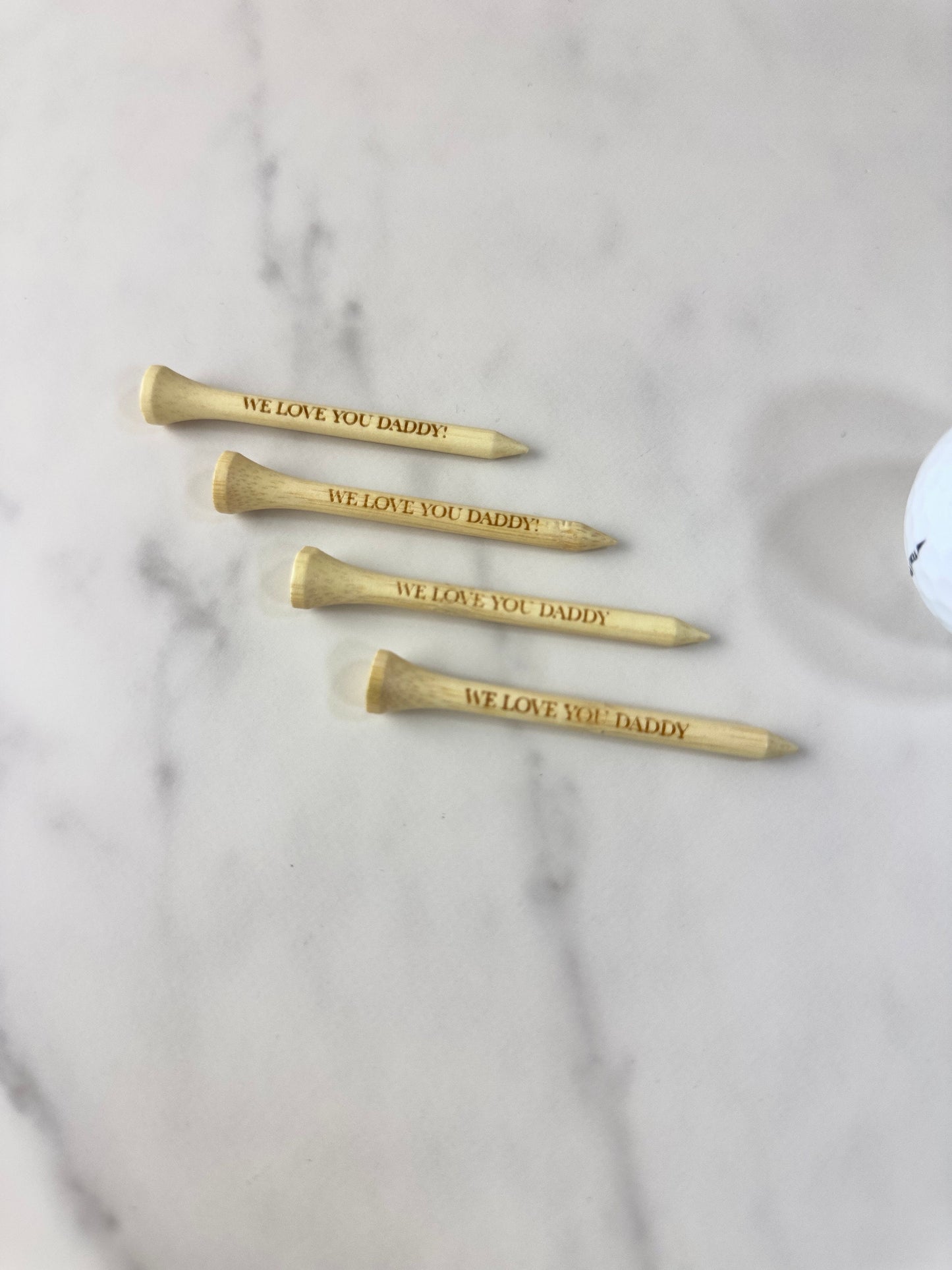 Father's Day Golf Tees Customized