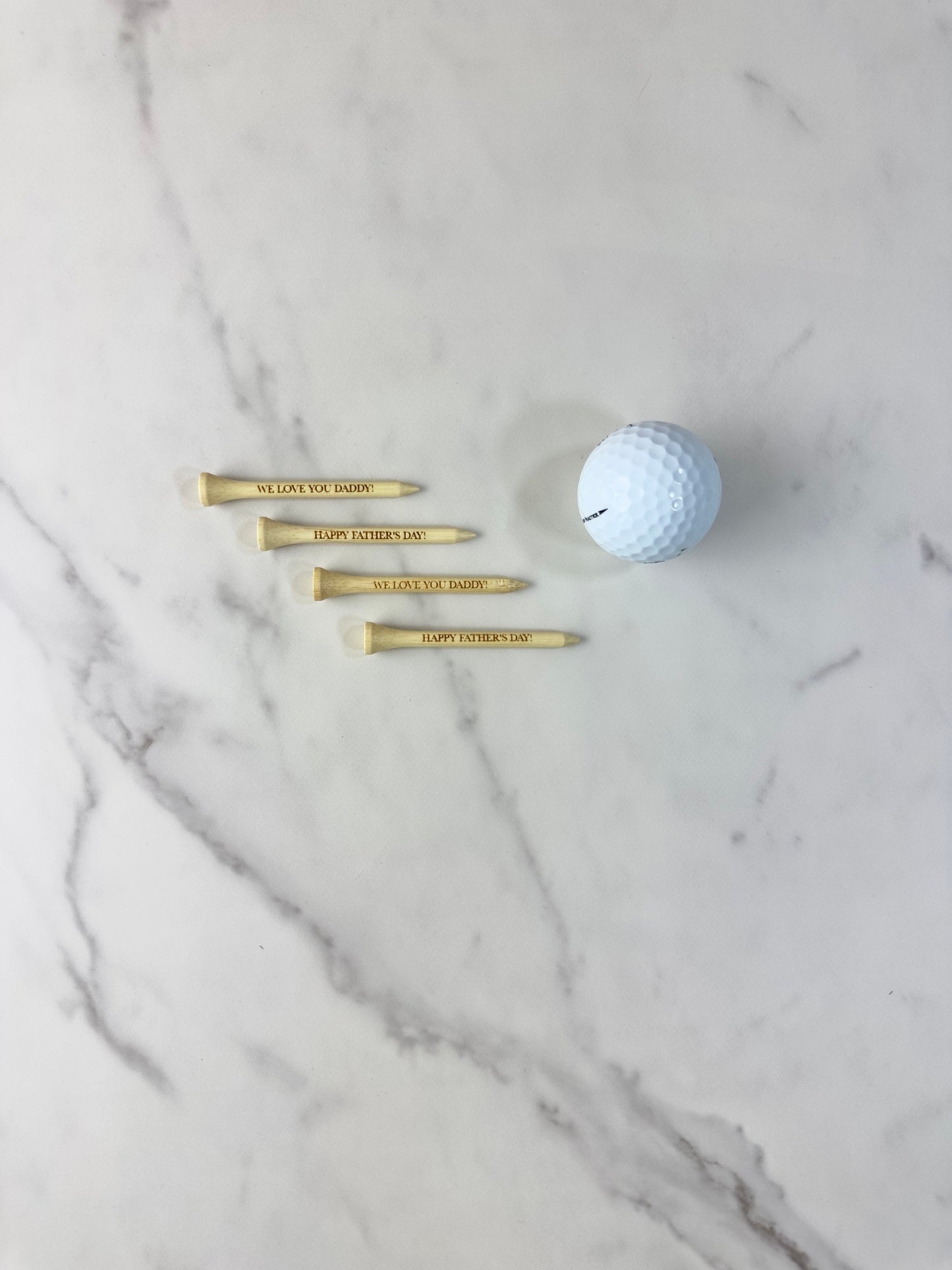 Father's Day Golf Tees Customized