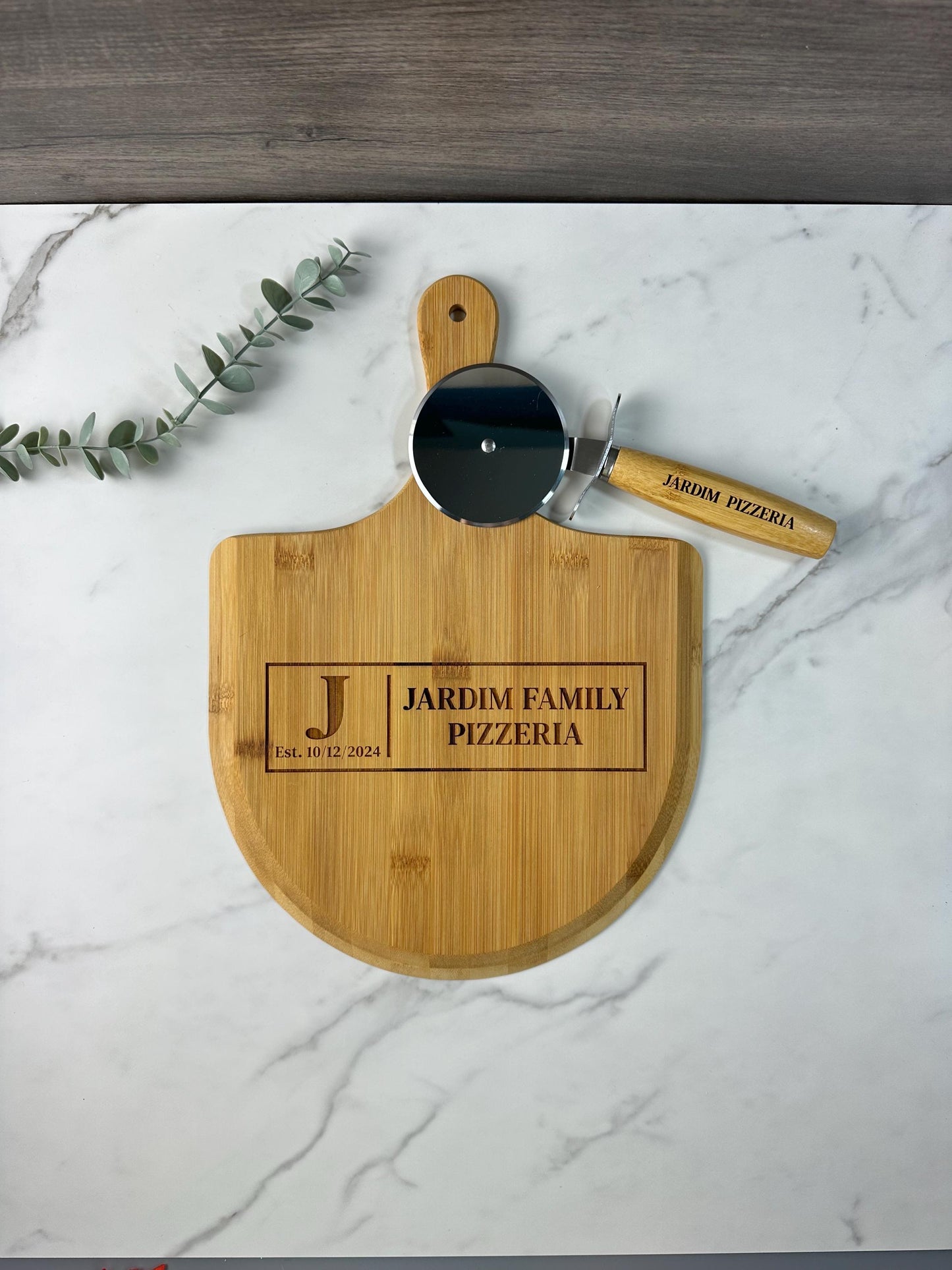 Custom Family Pizza Server Board