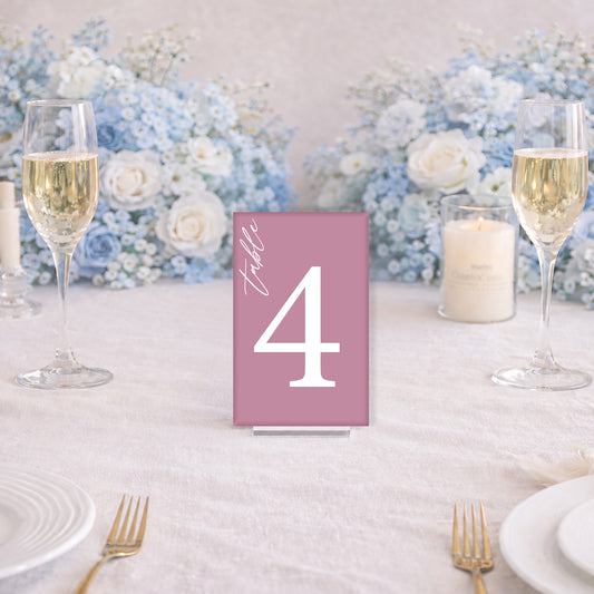 Table Numbers | Luna Collection