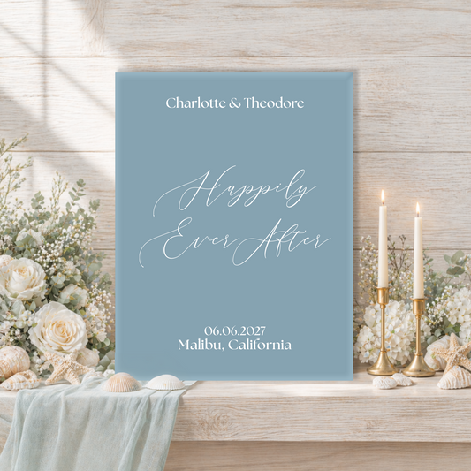 Wedding Welcome Sign | Marina V5