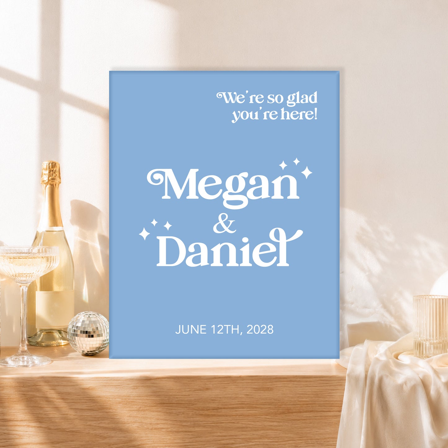 Wedding Welcome Sign | Audrey V2