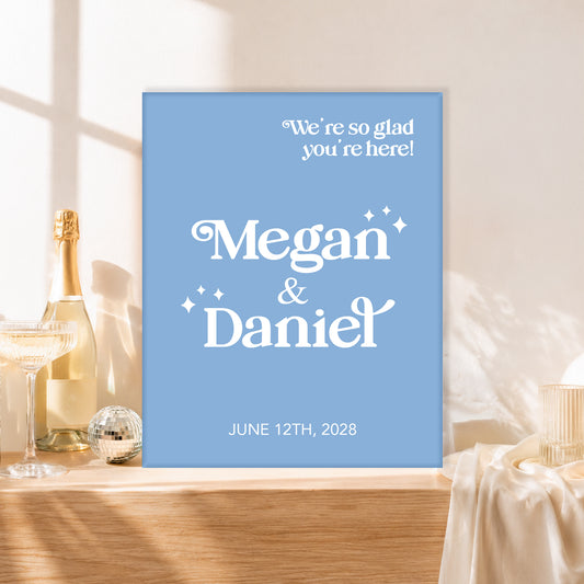 Wedding Welcome Sign | Audrey V2