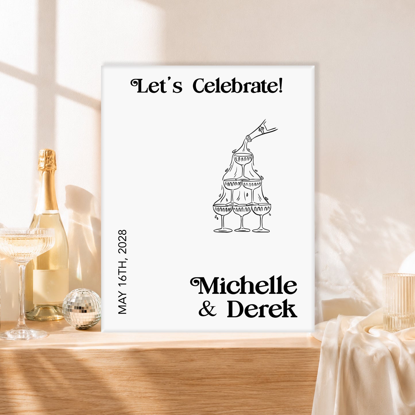 Wedding Welcome Sign | Audrey V6