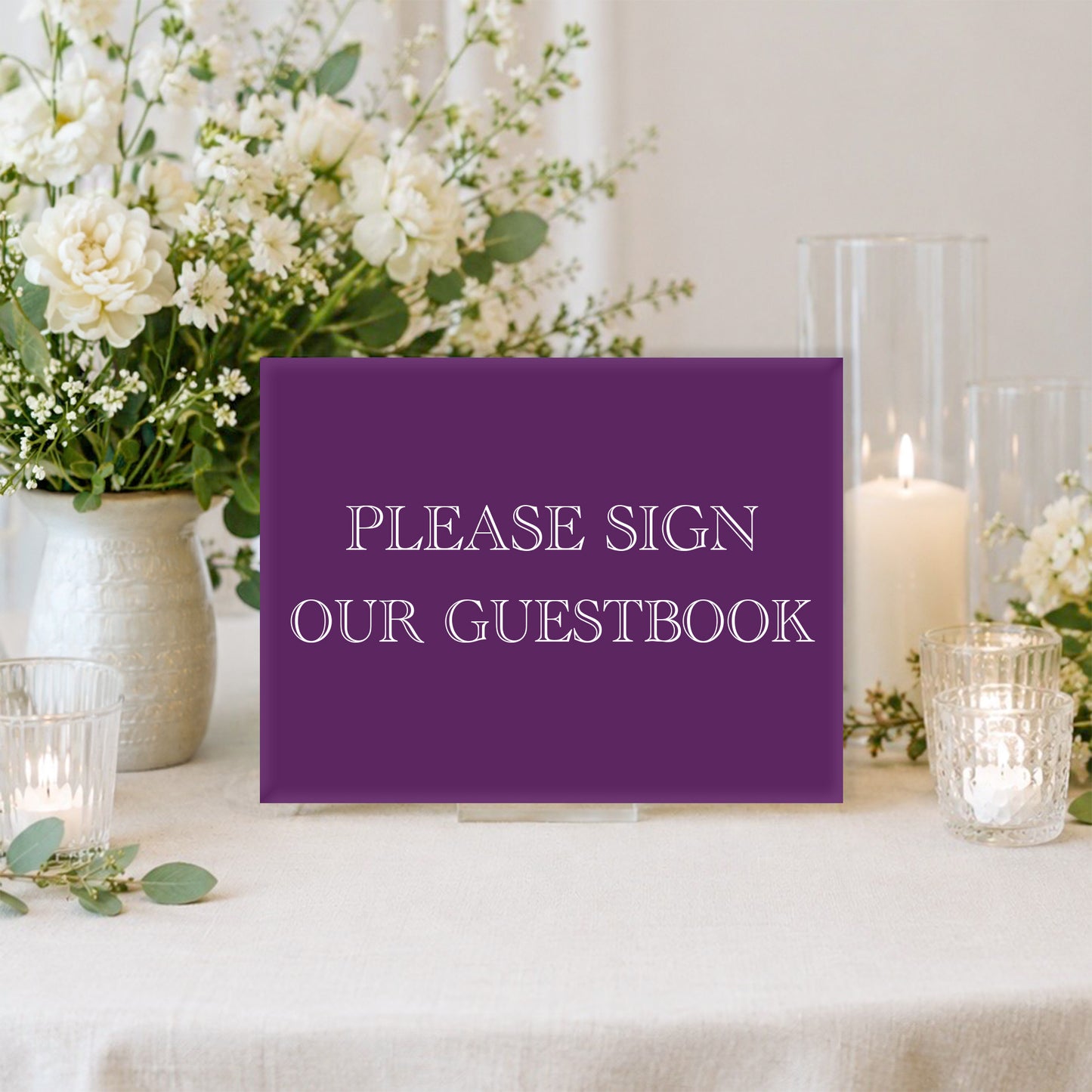 Wedding Guestbook Sign 2 | Caroline Collection